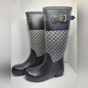 Joules wadebridge rain boot size 6 (barely worn - box kept)